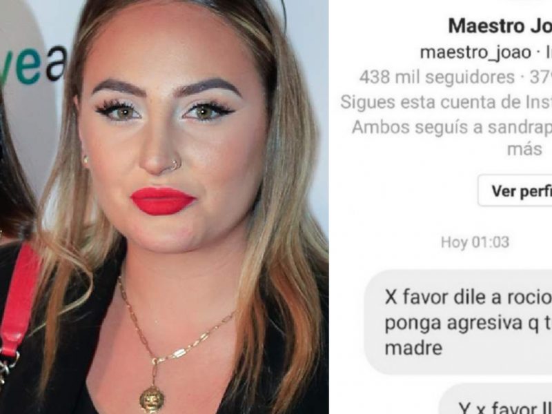 «Gorda» Los crueles mensajes de Joao a Rocío Flores