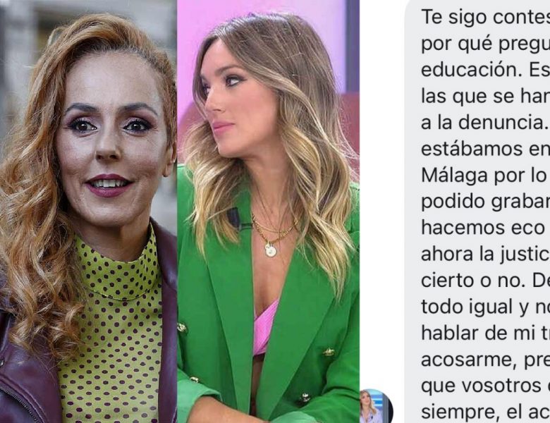 Marta Riesco habla de acoso de los seguidores de Rocío Carrasco