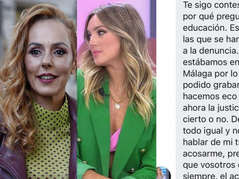 Marta Riesco se harta de los seguidores de Rocío Carrasco