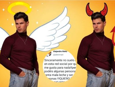 «No soy homófobo ni machista» Alejandro Nieto  se harta de que lo crucifiquen