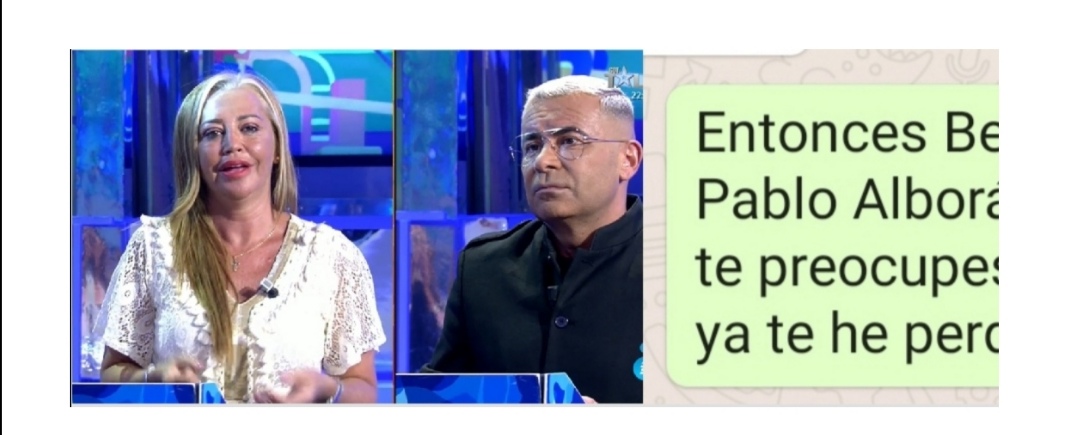 Este es el mensaje que envío Jorge Javier a Belen Esteban tras la bronca y que ha dinamitado su relación