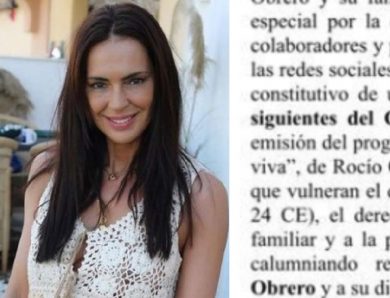 Olga Moreno denuncia a Telecinco
