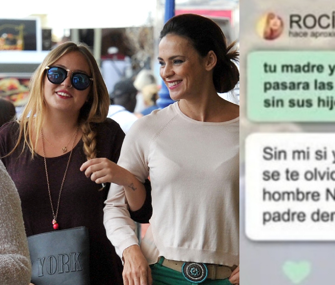 Los mensajes de Rocío Flores llamando «madre» a Olga Moreno para machacar a Rocío Carrasco