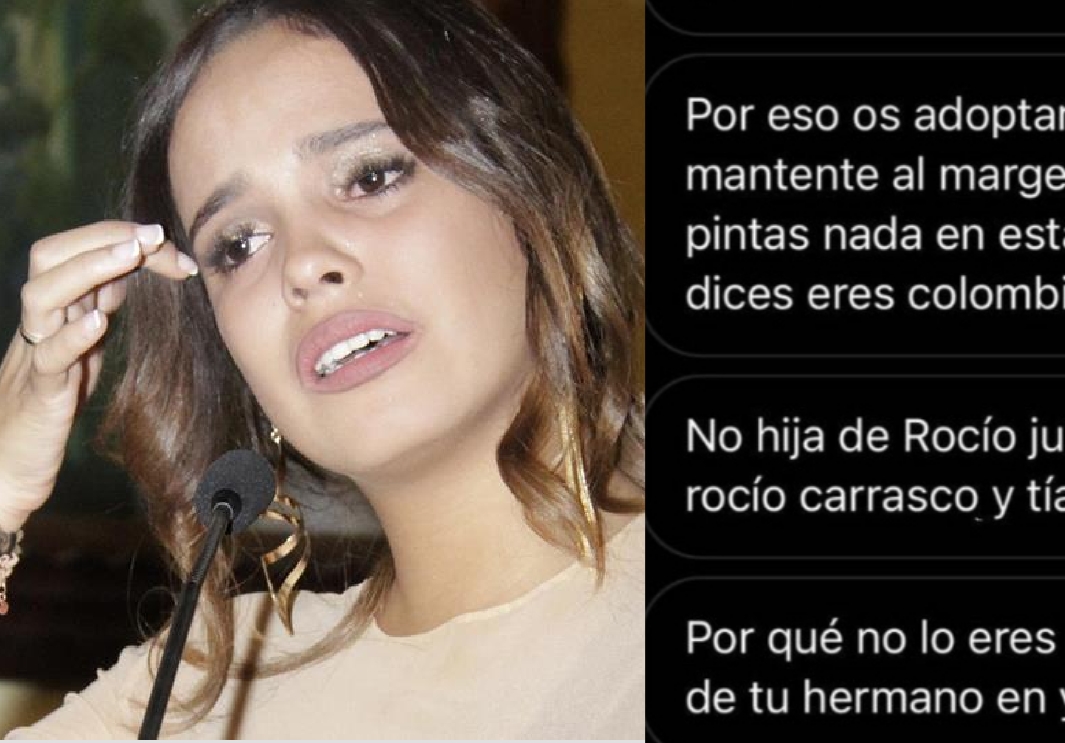 «Machupichu de mi****» Gloria Camila muestra los mensajes del racismo que recibía