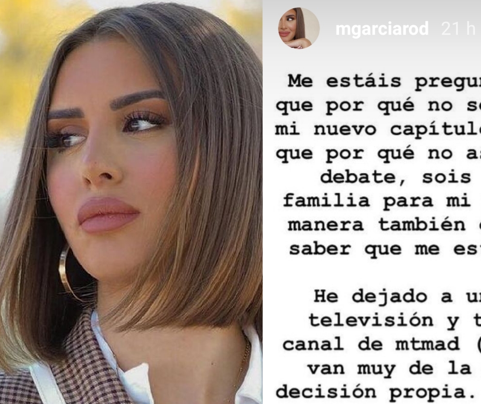 Marina deja la televisión por depresión a consecuencia de la fama