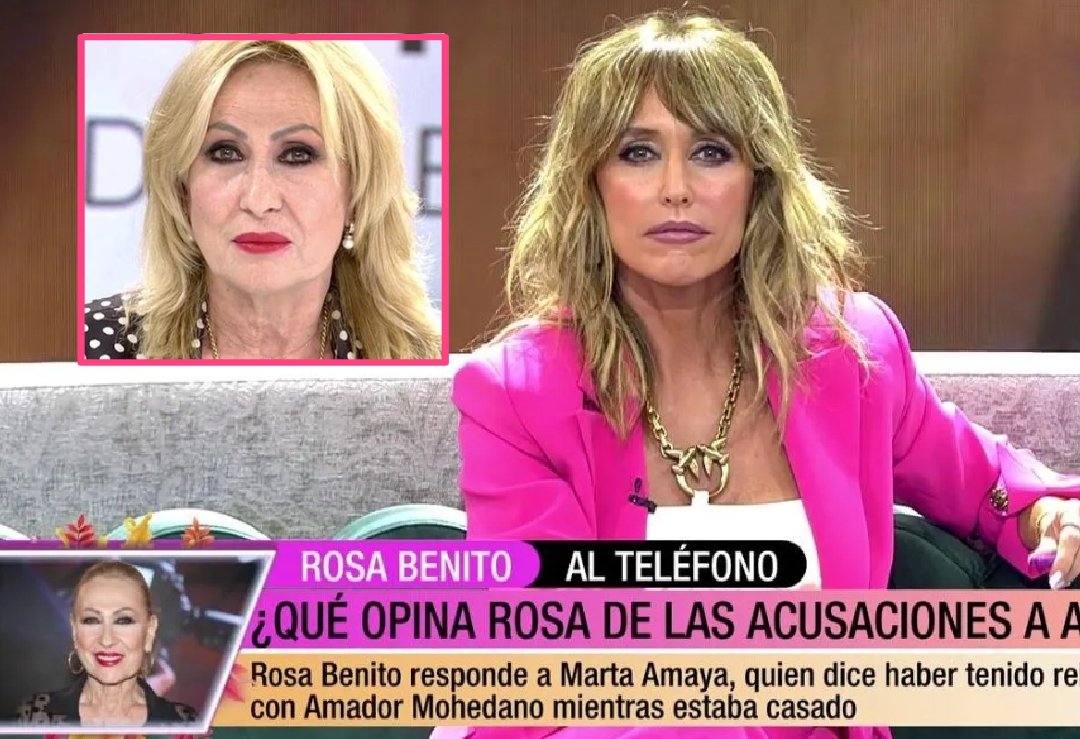 La perturbadora llamada de Rosa Benito a Emma García atacando a Rocío Carrasco