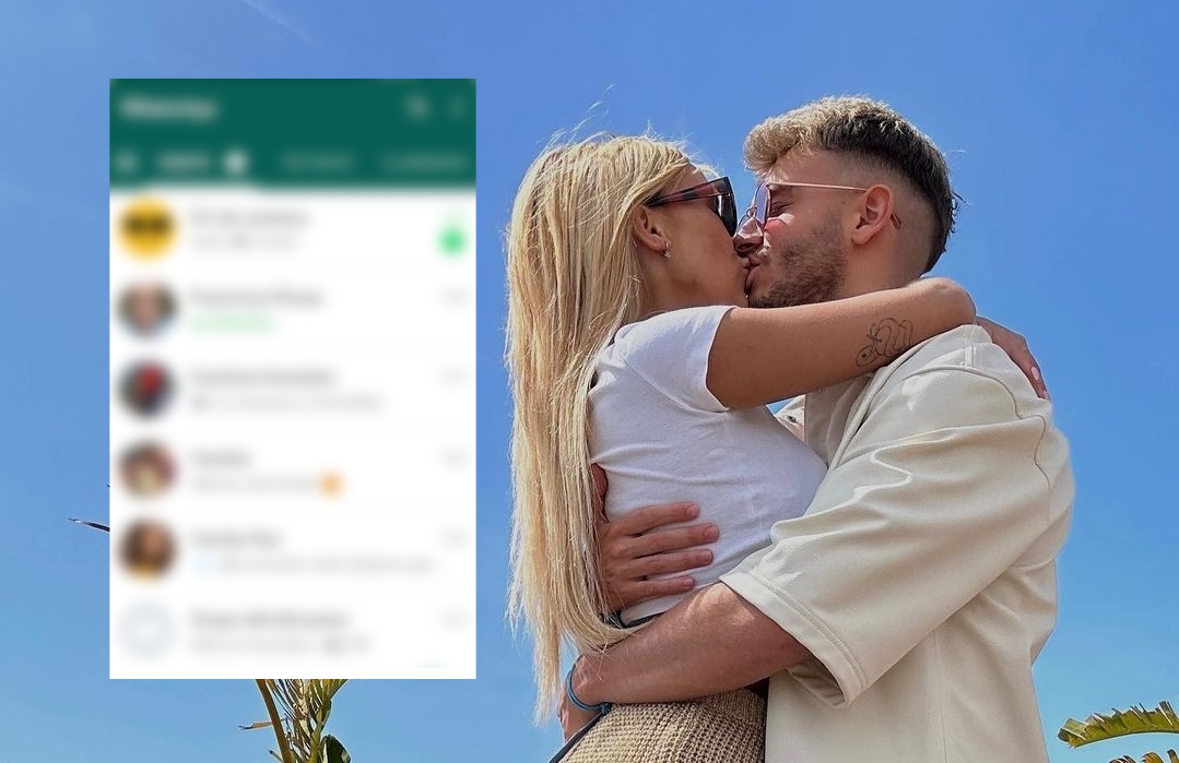 Todos alucinan al ver cómo Maria tiene guardado a David en el móvil